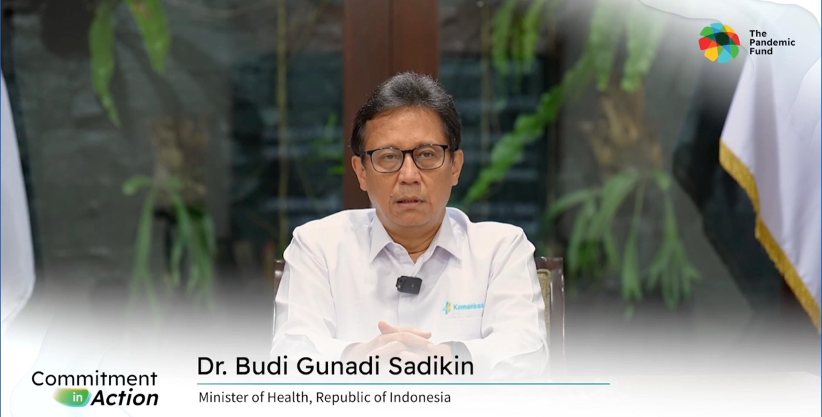 The Pandemic Fund - Commitment in Action: Dr. Budi Gunadi Sadikin, Minister of Health, Republic of Indonesia